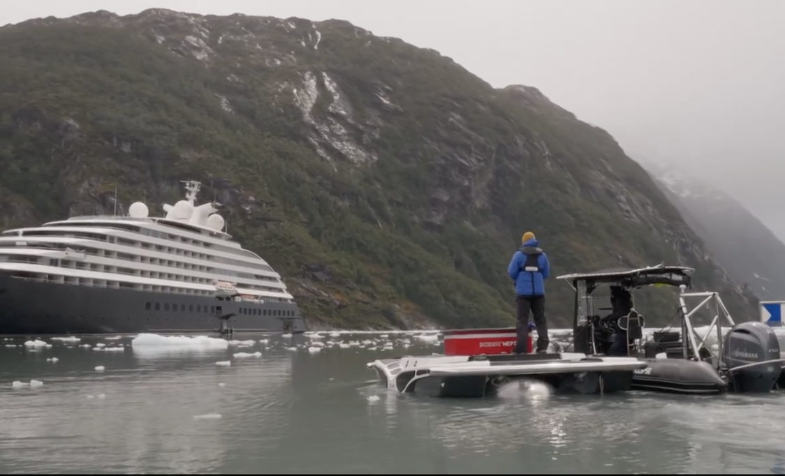 image NOT from the ice incident, rather to show the reliance on surface support necessary